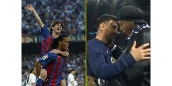 El espíritu futbolístico heredado por Lionel Messi y Ronaldinho